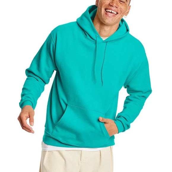 NWOT Turquoise Blue Hoodie - Picture 1 of 2
